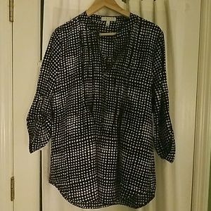 Chaus Pintuck Blouse